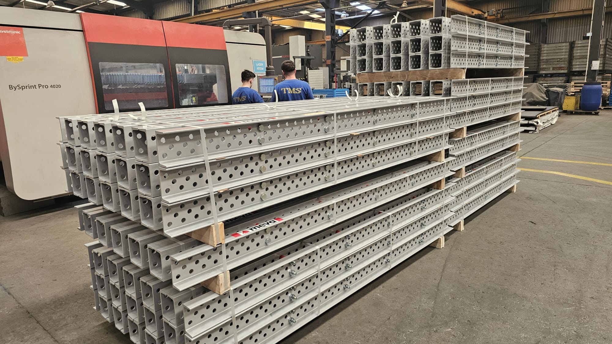 Pipe Laser Cutting, Assembly and Powder Coating 